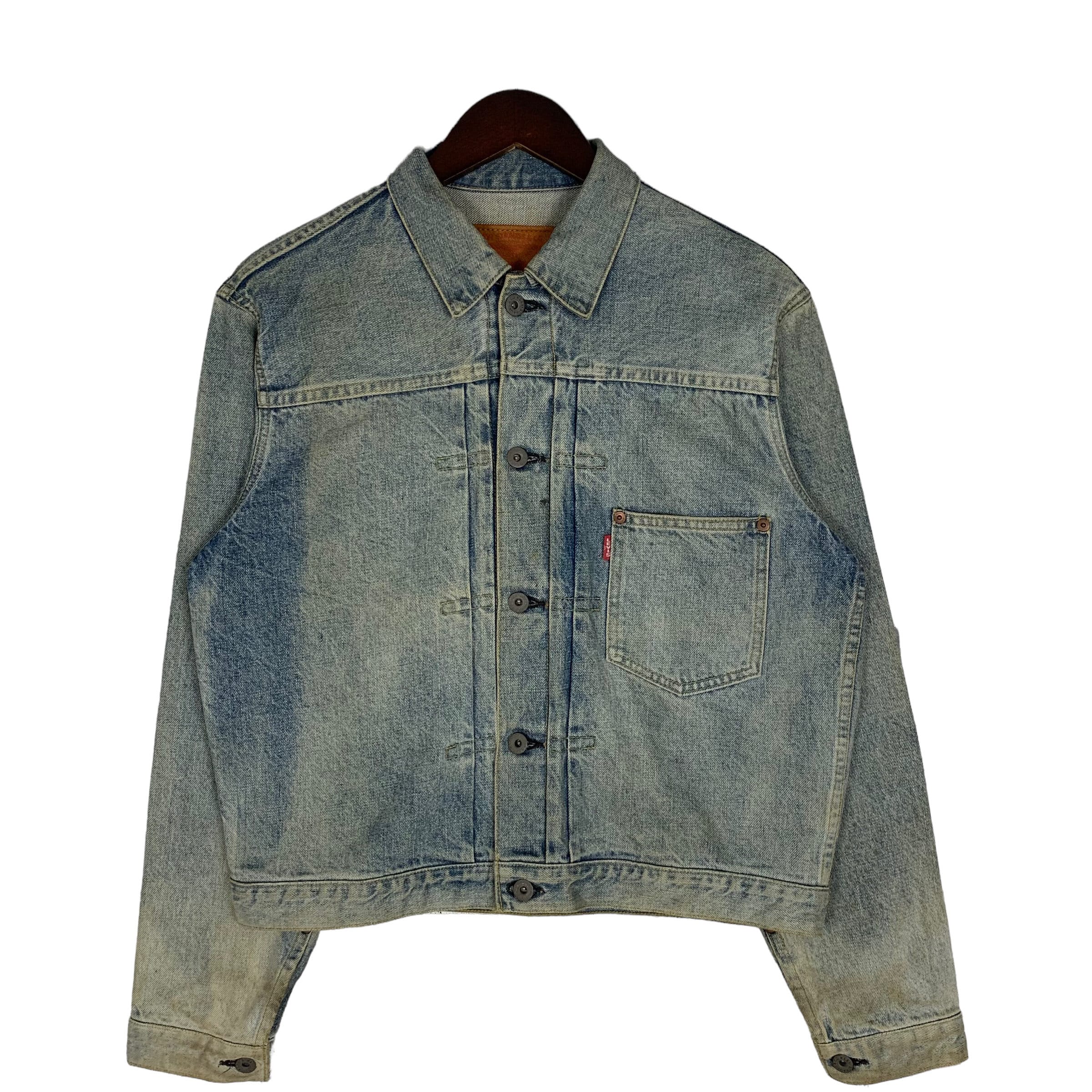Vintage 90s Levis Type 1 Denim Trucker Jacket Size 40 - Etsy