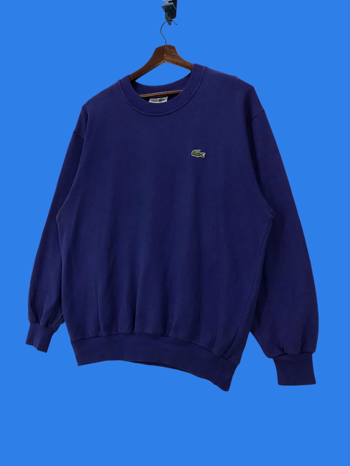 Vintage Chemise Lacoste Crewneck Sweatshirt Small Logo Lacoste Pullover ...