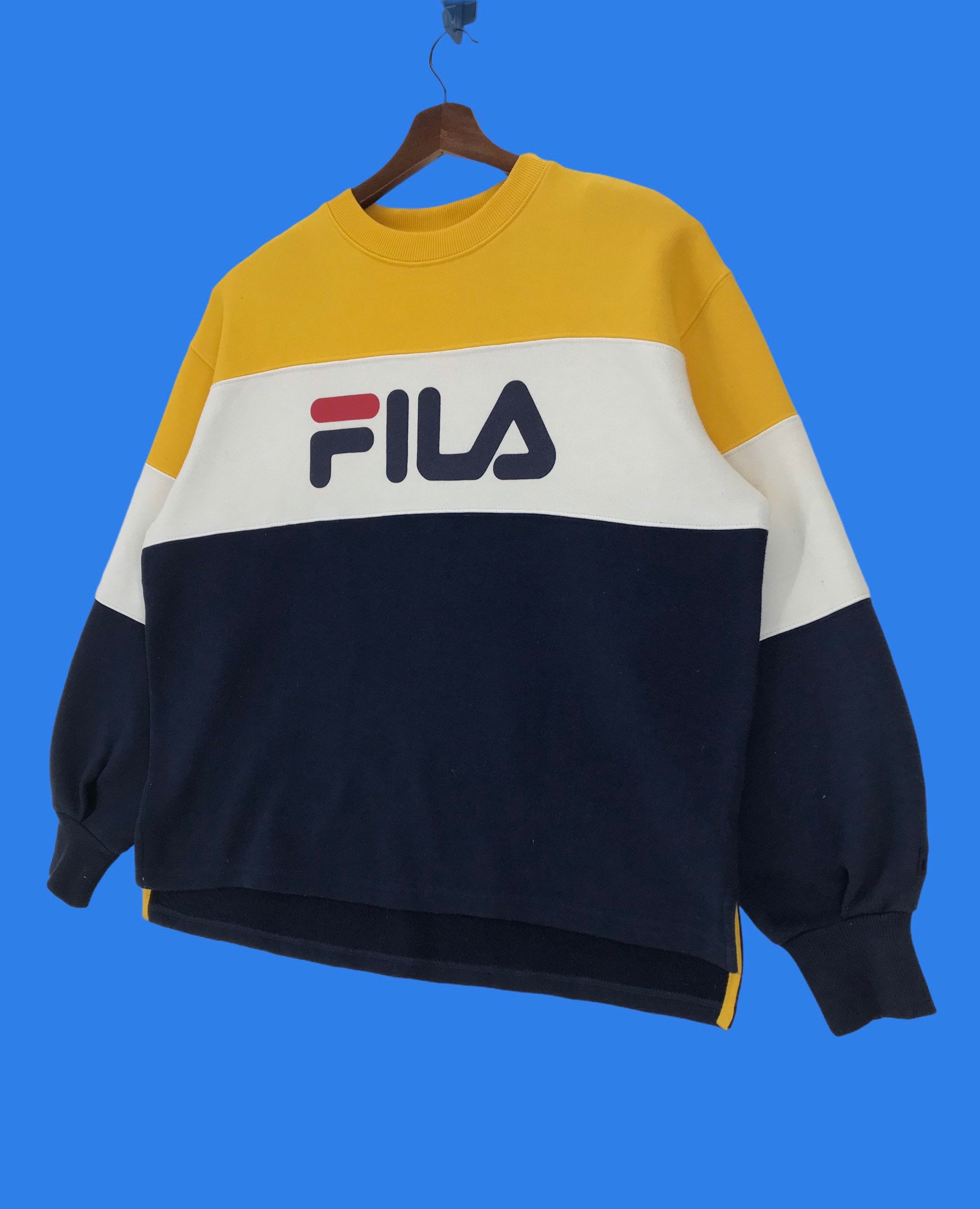 Frø Tochi træ violinist Vintage Fila Sweatshirt Bigo Logo Spellout Fila Sportwear - Etsy Norway