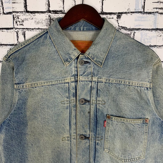 Vintage 90s Levis Type 1 Denim Trucker Jacket Size 40 - Etsy