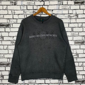 Vintage MCM Sweatshirt Embroidered Logo