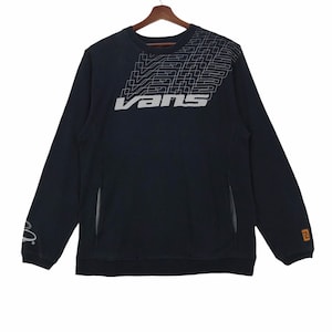 Vintage Vans Skateboard Sweatshirt Pullover Medium Size