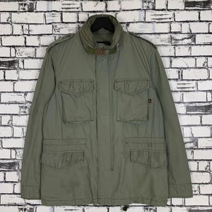 Vintage Alpha Industries Jacket Filed Jacket Size Medium