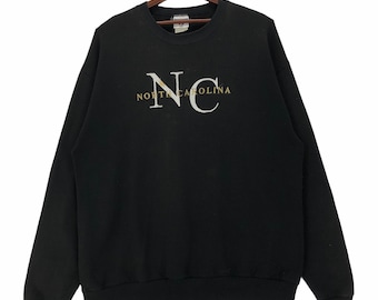 Sudadera vintage de la Universidad de Carolina del Norte - Talla XL