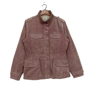 Vintage Lacoste Jacket UP Zip Lacoste Fashion Brand Size Small.