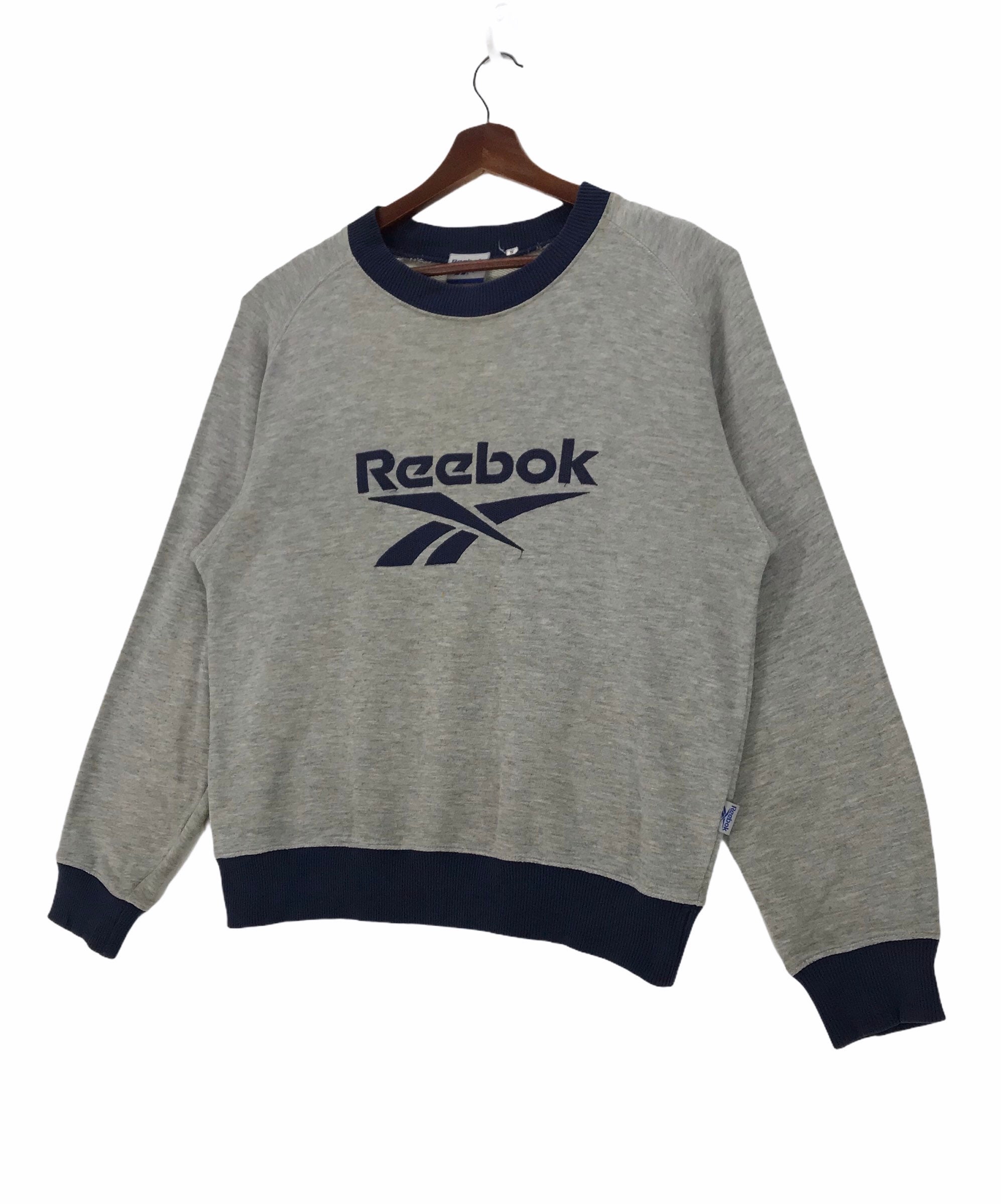 teleurstellen Schijnen paniek Vintage Reebok Sweatshirt Embroidery Big Logo Reebok Sportwear - Etsy