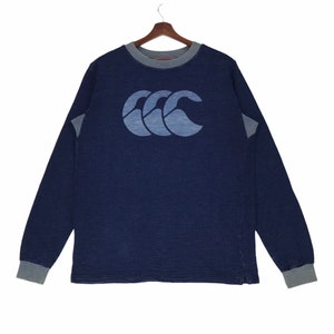 Vintage Canterbury Of New Zealand Sweatshirt Big Logo Canterbury Pullover XLarge Size Vintage Sweatshirt.