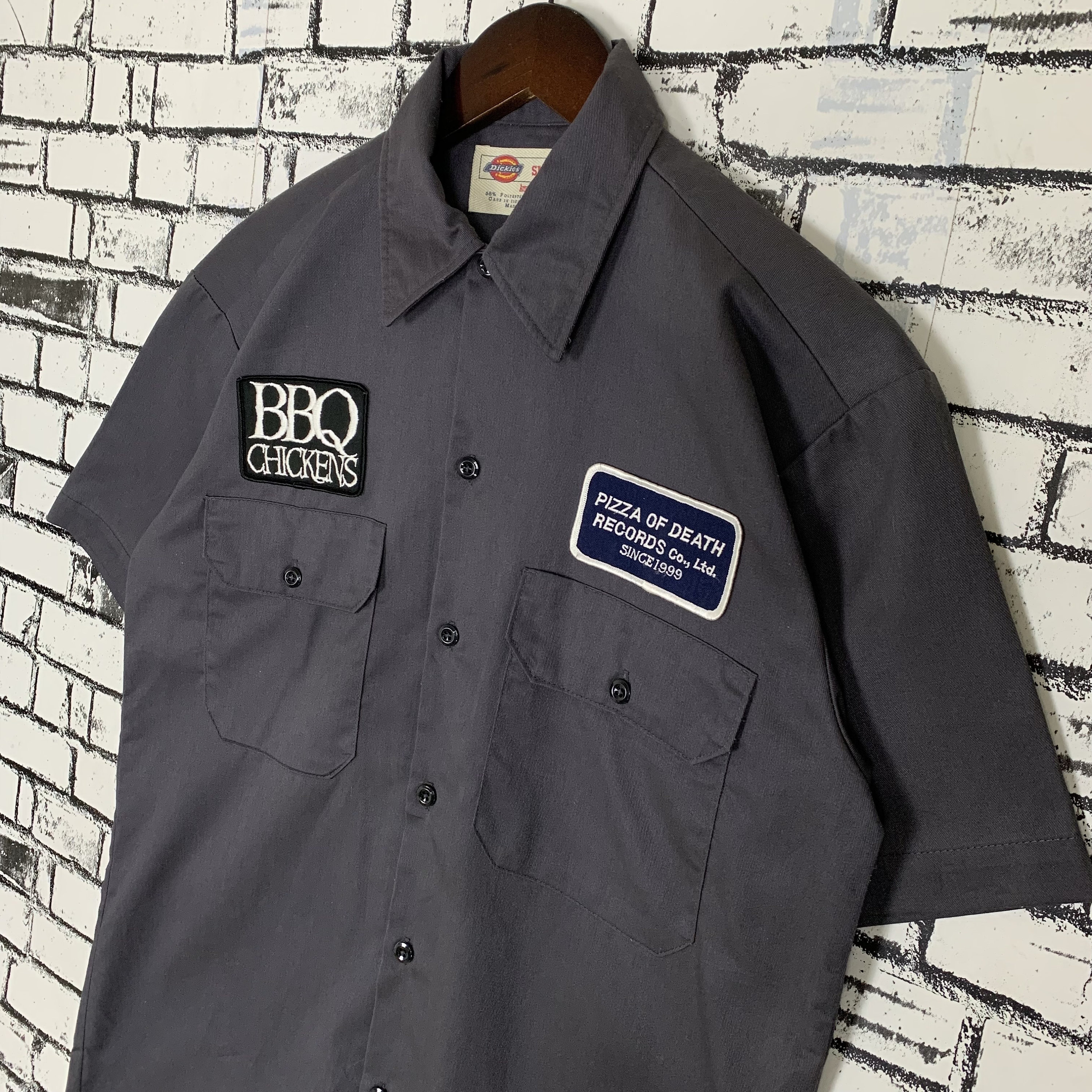 ミュージシャン Pizza of Death Records (L)(Dickies) Vintage Dickies Work Shirt Pizza of Death Shirt Size Small - Etsy UK