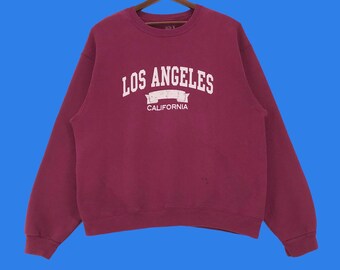 Sudadera vintage de Los Ángeles, California - Jersey grande