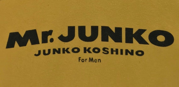 値下げMr.JUNKO バックロゴ 90s コシノジュンコFOR MENですが 値下げMr.JUNKO バックロゴ 90s コシノジュンコFOR MENですが