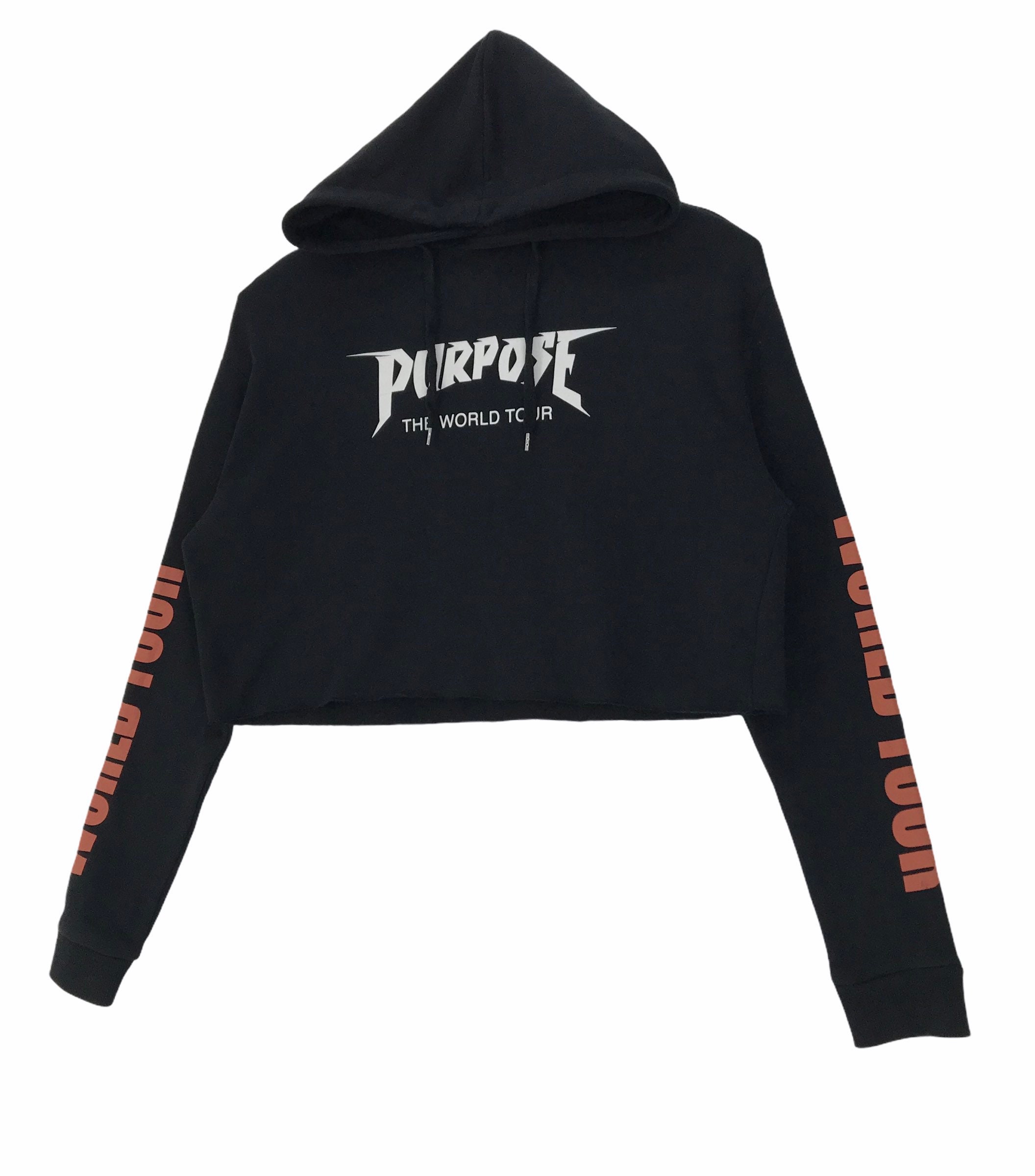 Justin Bieber Purpose Tour Sweatshirt Crop Top Hoodie Justin Bieber Purpose Tour Sweatshirt Crop Top Hoodie