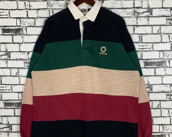 Vintage 80s Made in USA LL Bean Rugby Shirt Size Large - Etsy