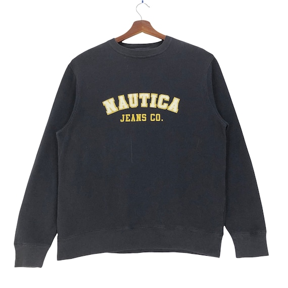 Vintage Nautica Sweatshirt Crewneck Spellout Nautica American