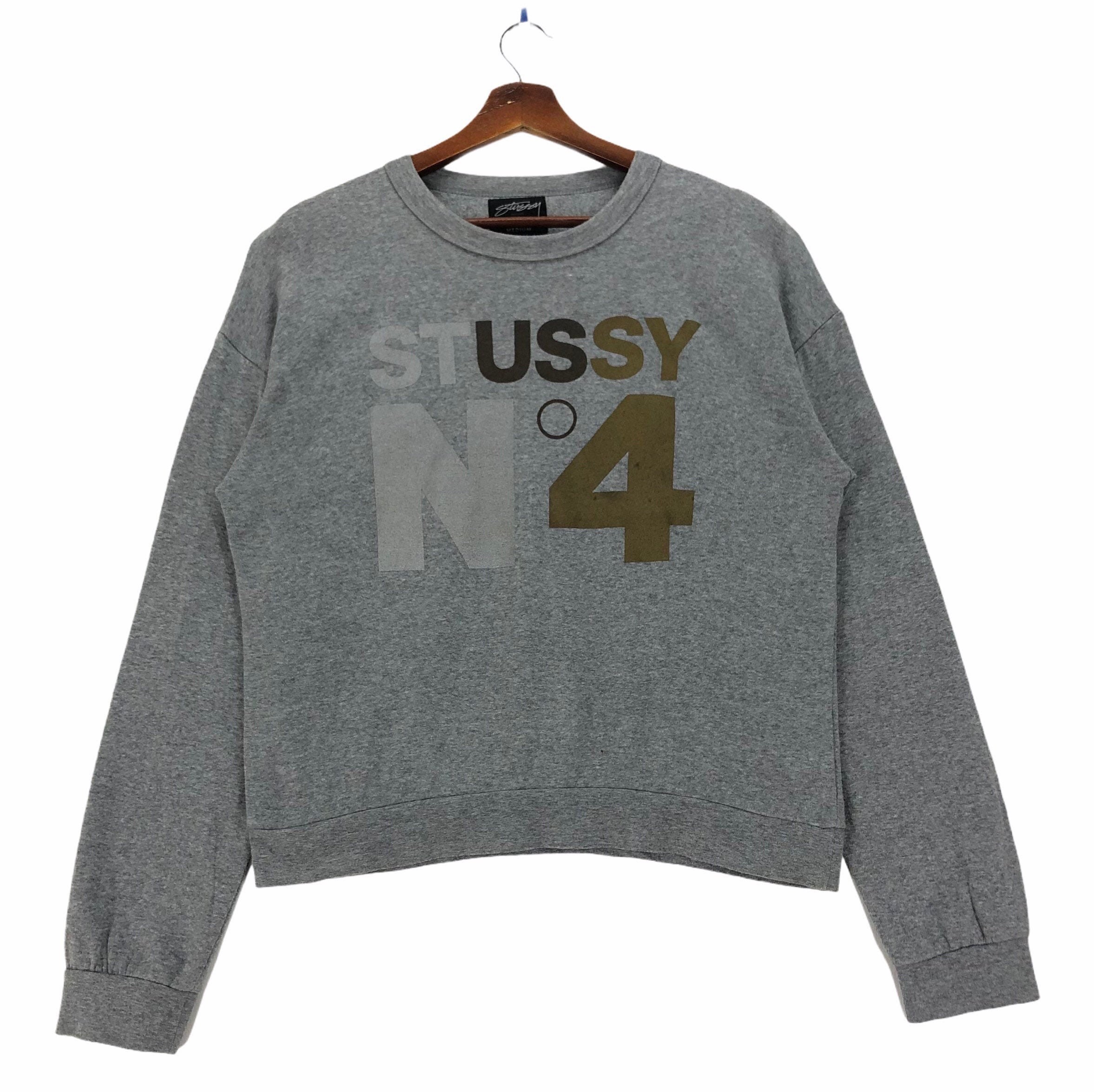 2000's) Stussy Monogram N4 Logo graphic hoodie - S – Since'99 Vintage