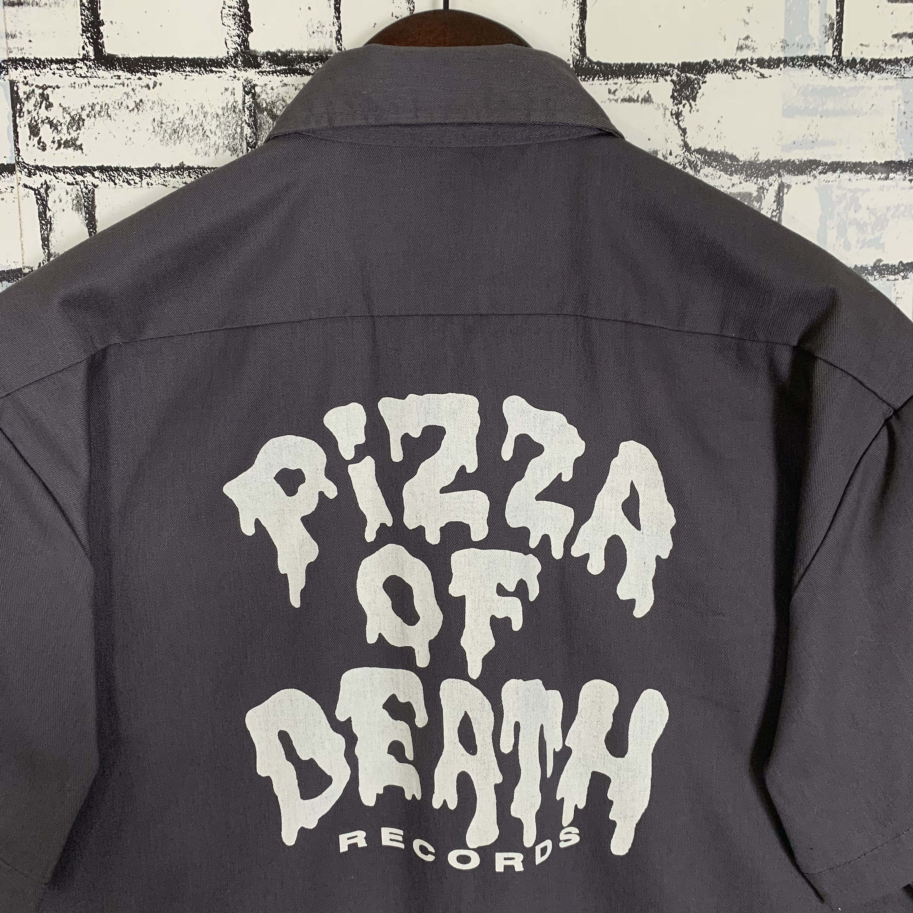 Vintage Dickies Work Shirt Pizza of Death Shirt Size Small - Etsy