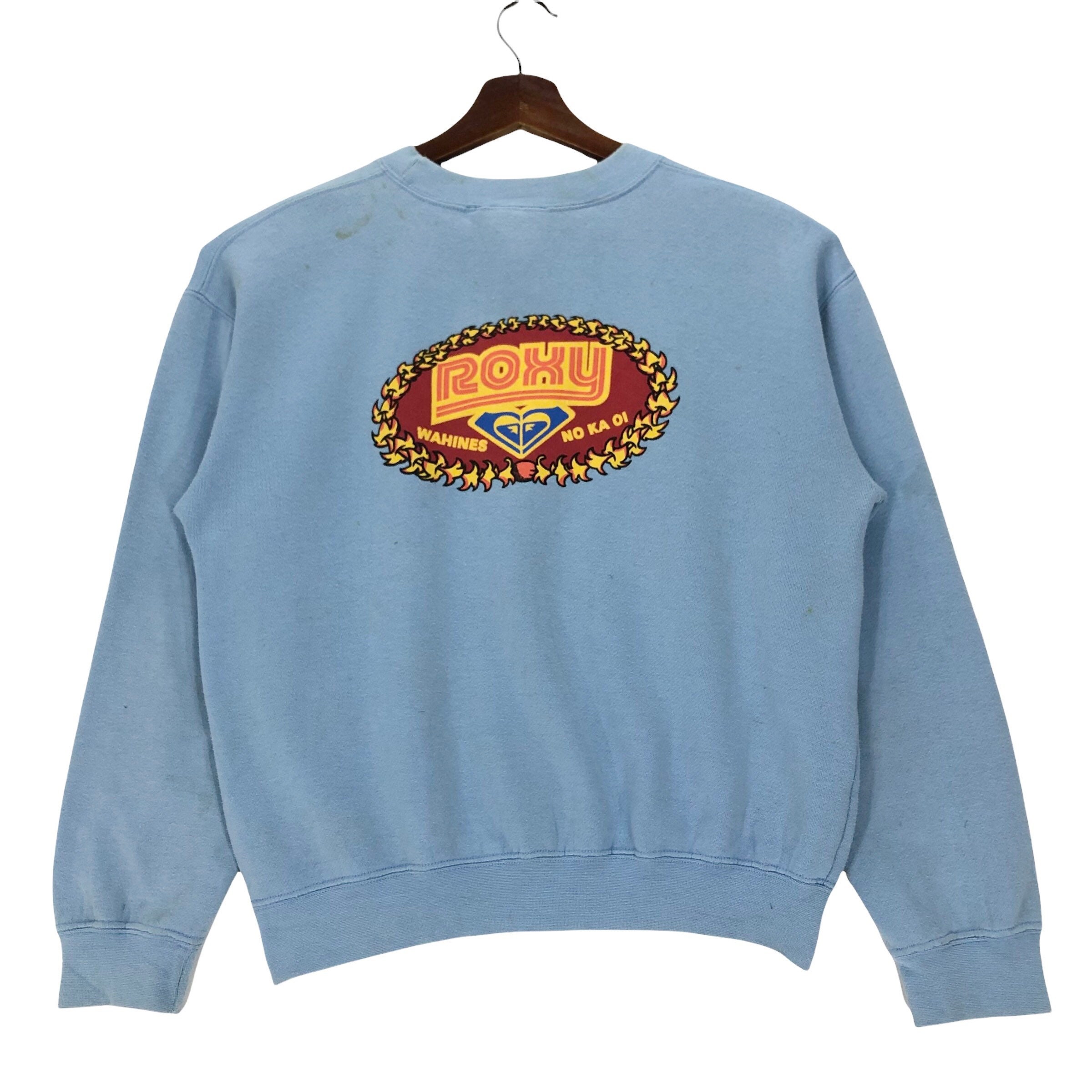 Roxy Big Girls 7-16 Long-Sleeve Logo Appliqued Oversized