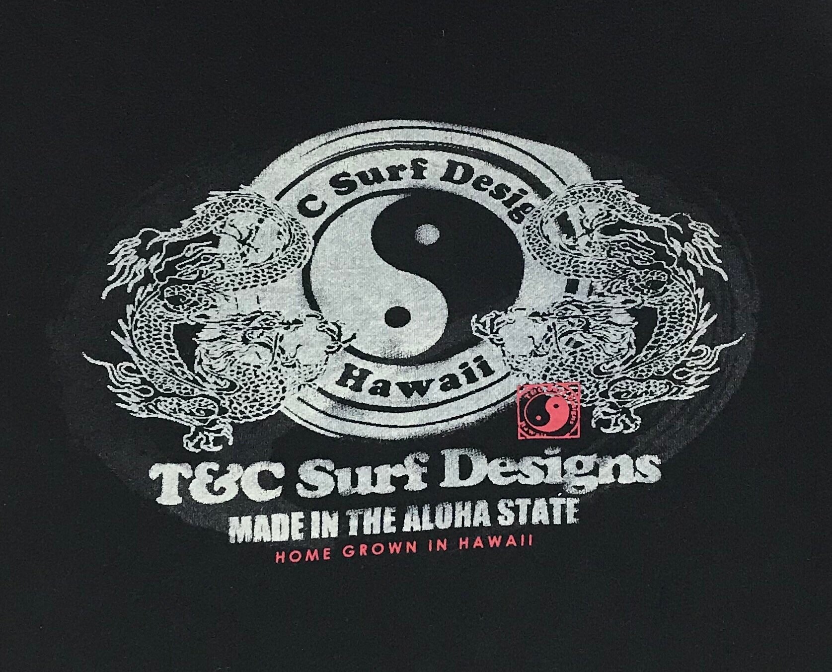 Vintage T&C Surf Designs Hawaii Sweatshirt - Black Pullover Xlarge