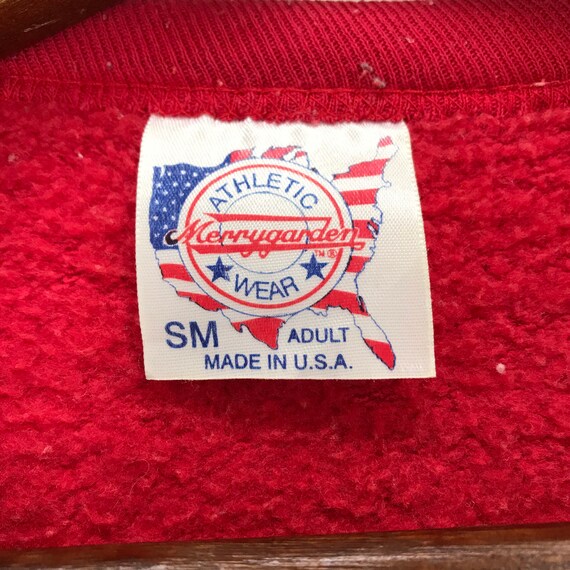 Vintage 80s Graphic Sweatshirt: Public Class Obje… - image 7