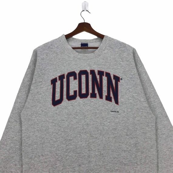 Vintage 90’s UCONN Huskies Sweatshirt Huskies Foo… - image 3