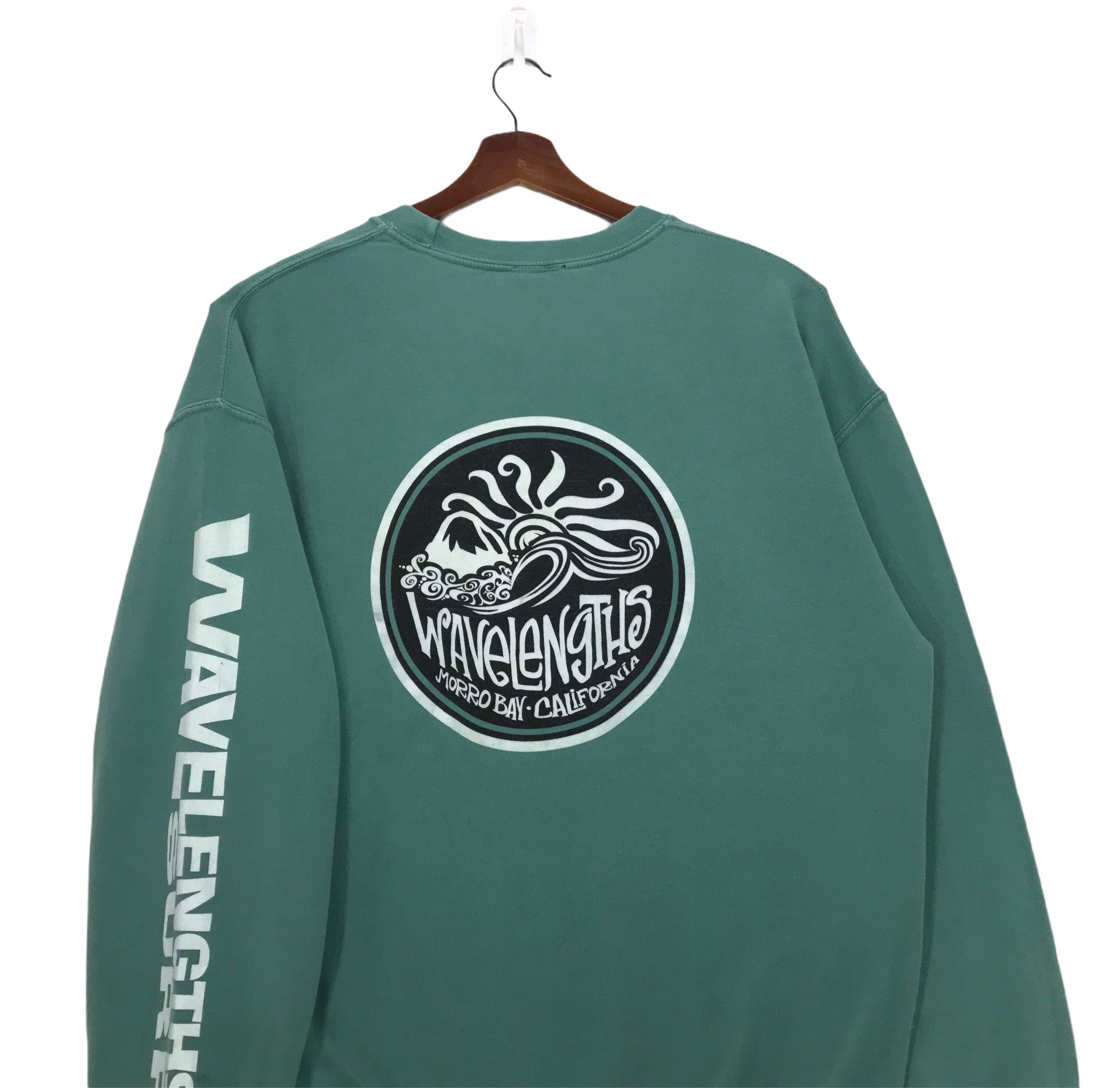 Vintage Wavelengths Surf Shop Morro Bay California Sweatshirt