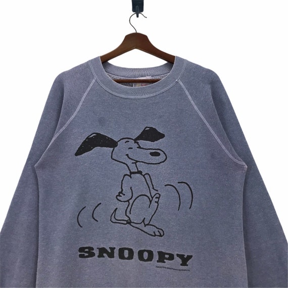 Vintage Snoopy Cartoon Character Crewneck Sweatsh… - image 3