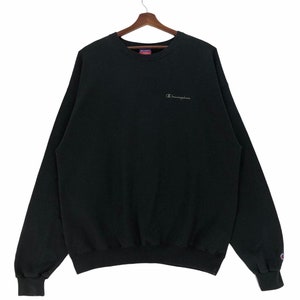 Vintage Champion Sweatshirt Small Spellout Champion Sportswear Pullover Size XLarge.