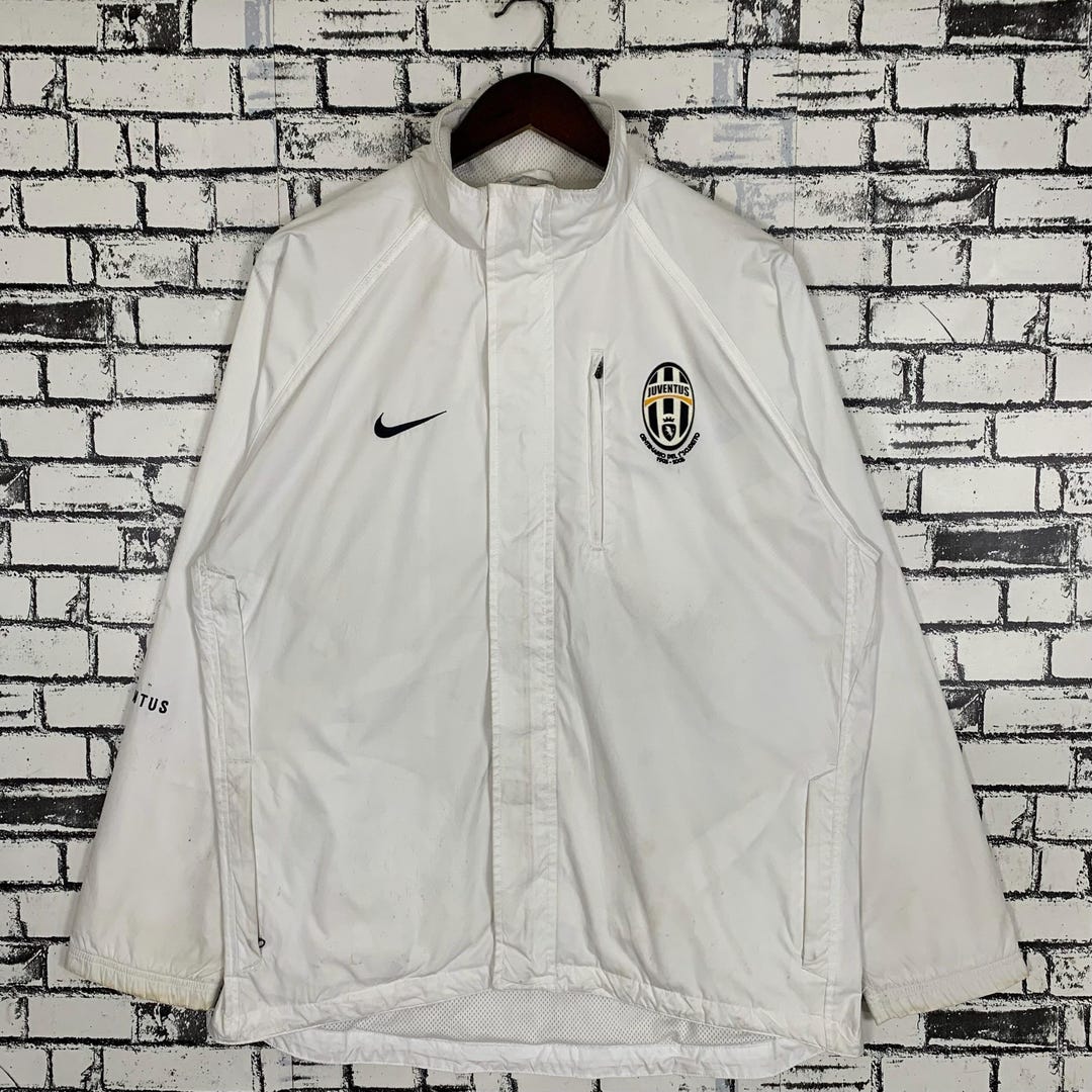 NIKE 00s Y2K Juventus down coat 刺繍 ロゴ 🇮🇹 Vintage 90s Nike Juventus Zip Hoodie Football Rare Y2K