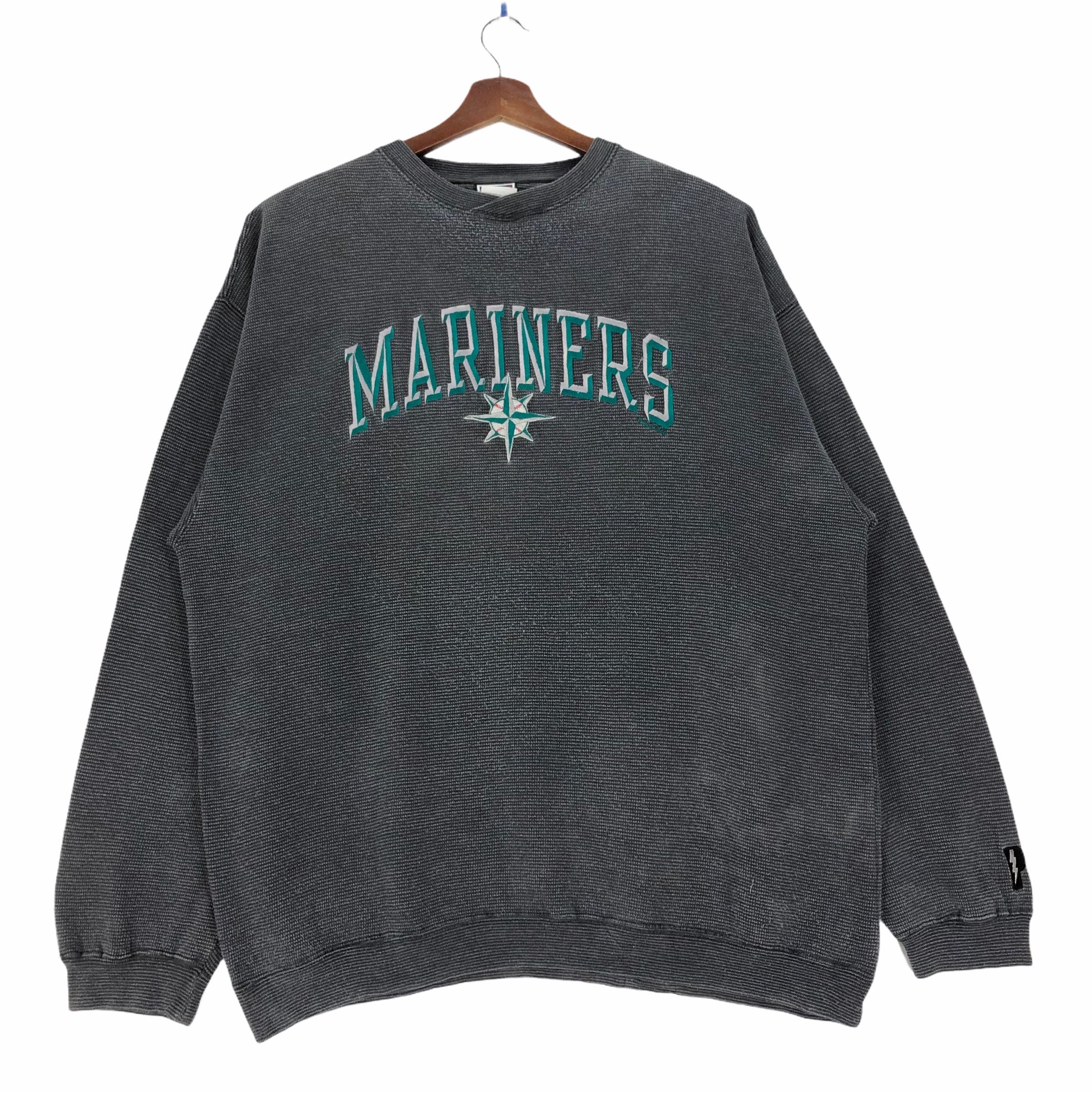 Vintage Seattle Mariners Sweatshirt Crewneck Spellout Seattle 