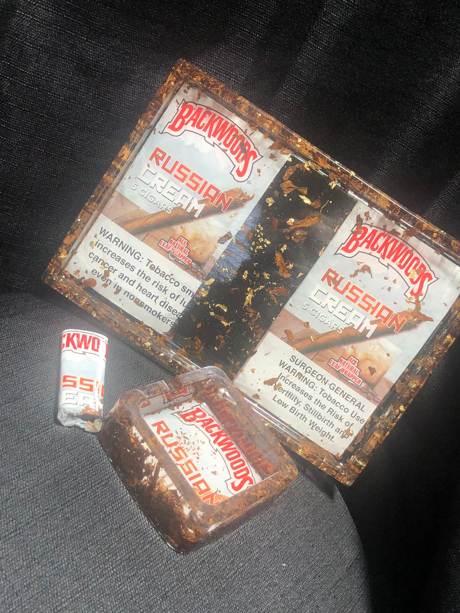 Backwoods Rolling Tray Set Etsy