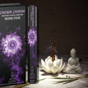 Crown Chakra Handcrafted Indian Incense