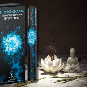 Throat Chakra Handcrafted Indian Incense