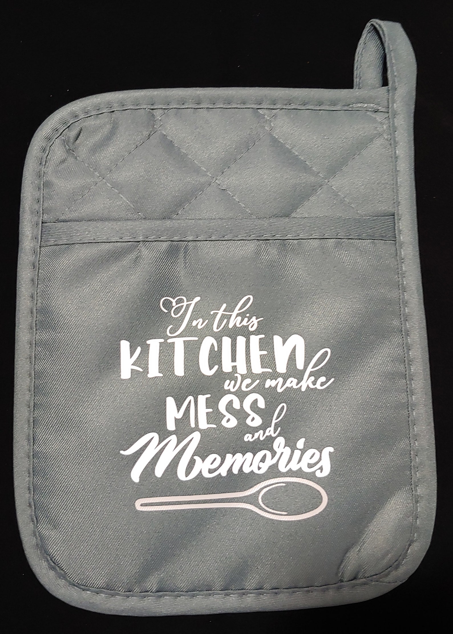 Cute Potholders With Loveable Sayings set of 2 Etsy