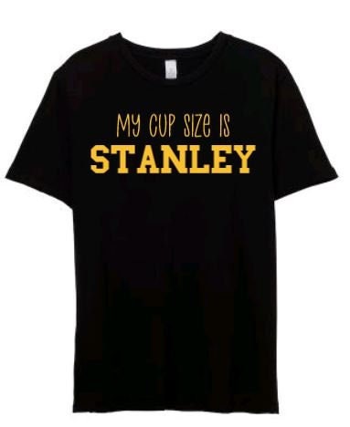 My Cup Size is Stanley St. Louis Blues Women's Vneck T-Shirt – The Junkyard