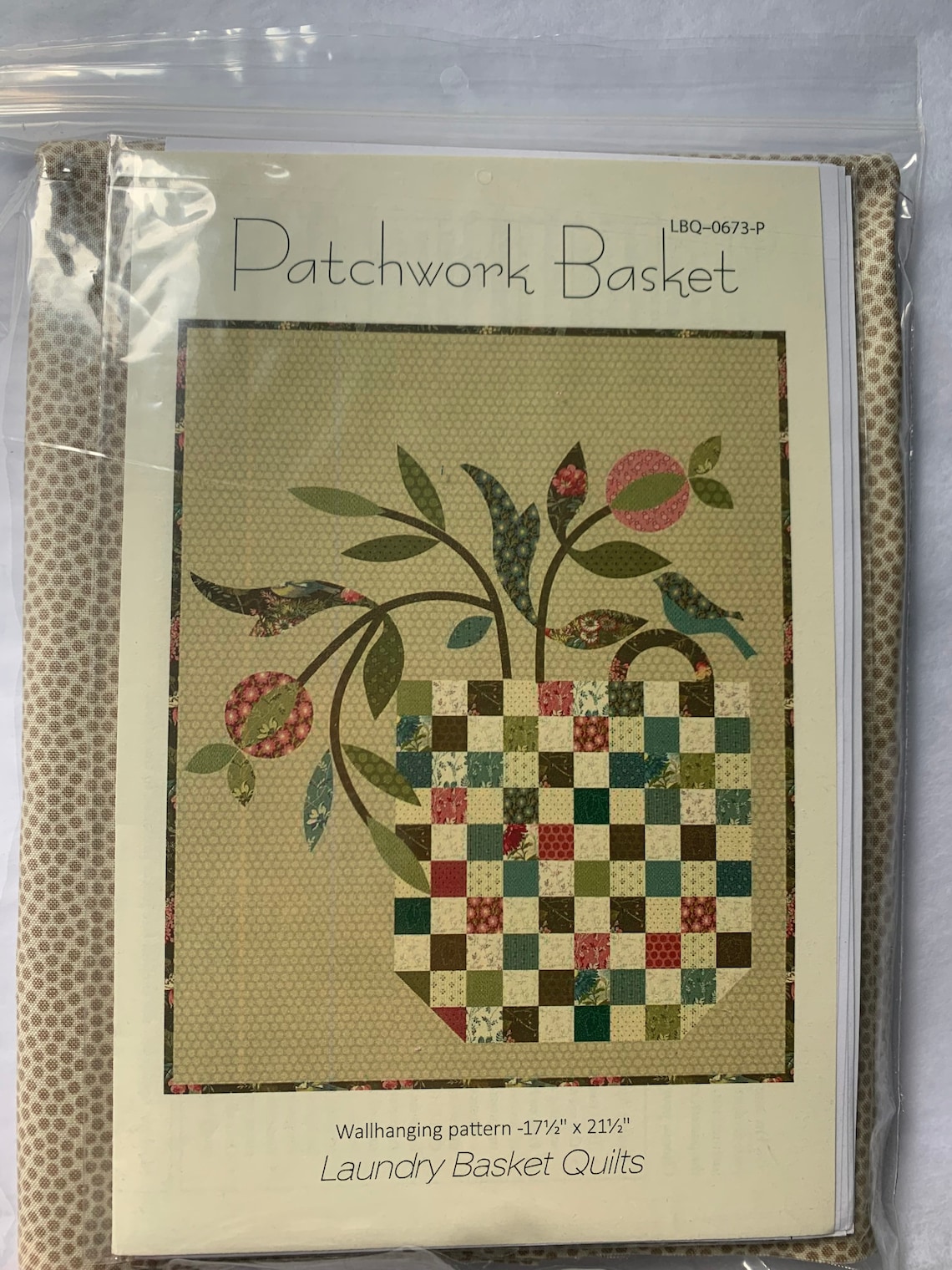 Laundry Basket Quilt Kit Patchwork Basket Quilt Kit Sewing Etsy