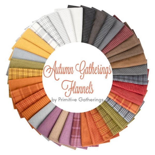 Fall Flannel Fabric - Etsy