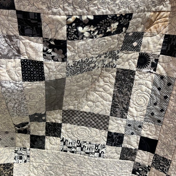 Watermarks Quilt Kit, Wendy Sheppard Quilt Kit, Paisley Fabrics, Full Size Quilt Kit, 77” x 103”   Quilt Kit, Date Night Fabric by Moda