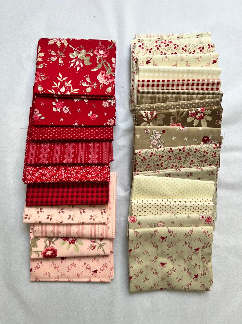 Sugarberry Fat Quarter Bundle by Bunny Hill Designs Fat Etsy