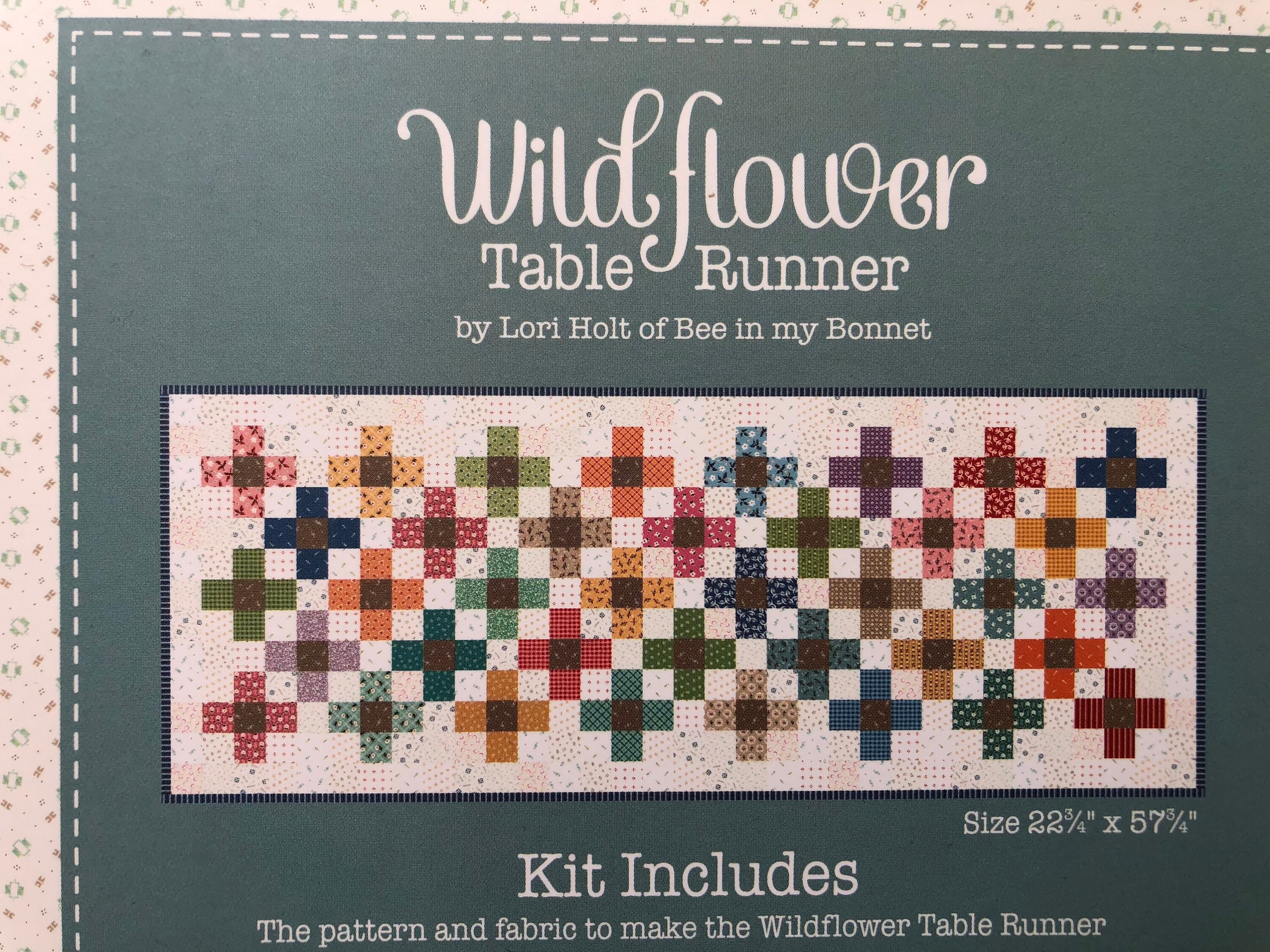 Prairie by Lori Holt Table Runner Kit Boxed Table Runner - Etsy