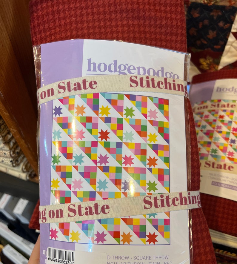 Flannel Quilt Kit Star Flannel Quilt Pattern & Kit 60 X Etsy