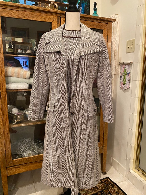 Paula Brooks dress and jacket