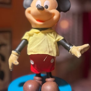 Vintage Dankin Mickey Mouse Plastic Doll
