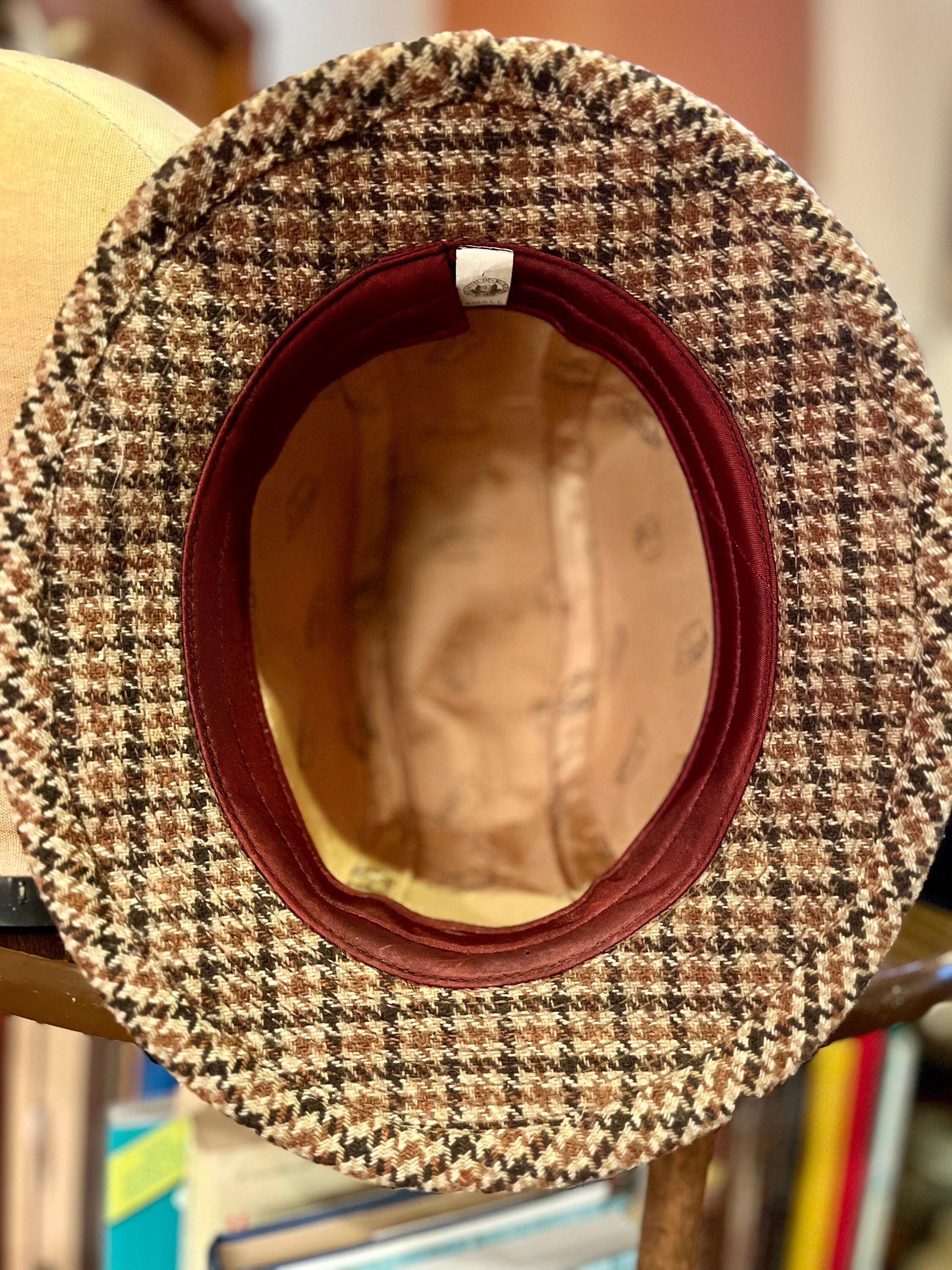 Vintage United Hatters Cap and Millinary Suede and 