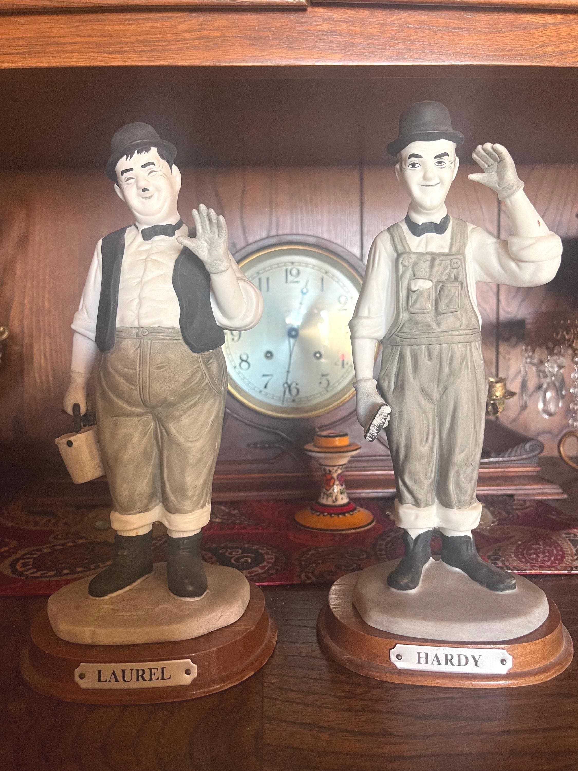 Laurel and Hardy Figurines - Etsy