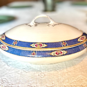Vintage Royal Venton Ware Rare Serving Bowl With Lid