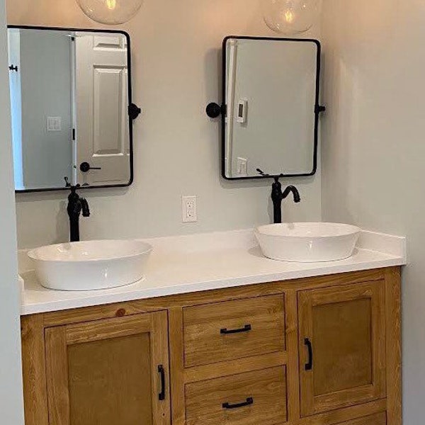 Custom Made  60 in.  Double Bathroom Vanity