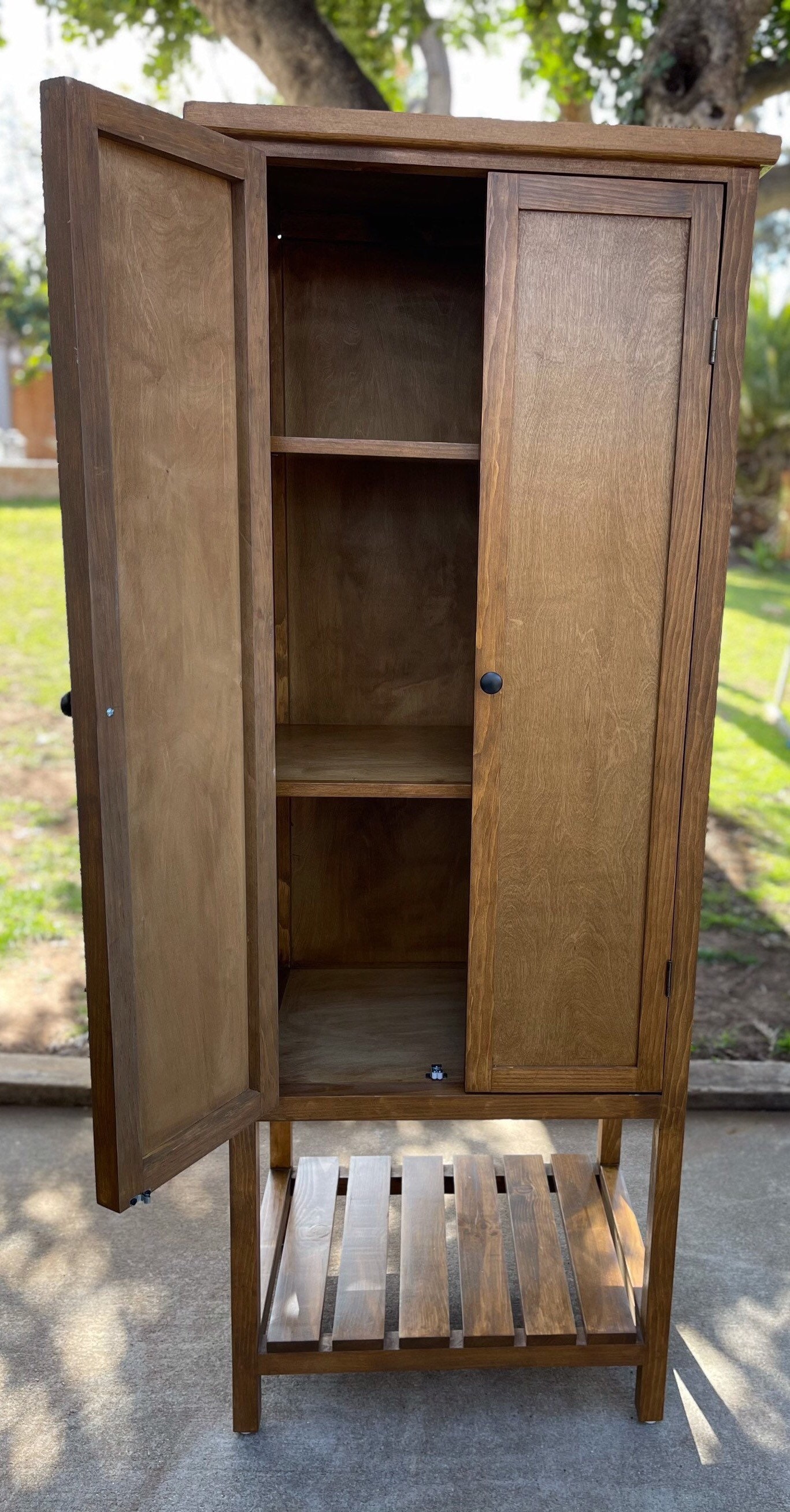 Custom Made Bathroom Linen Cabinet - Etsy