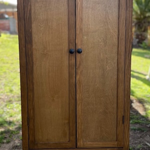 Custom Made Bathroom Linen Cabinet
