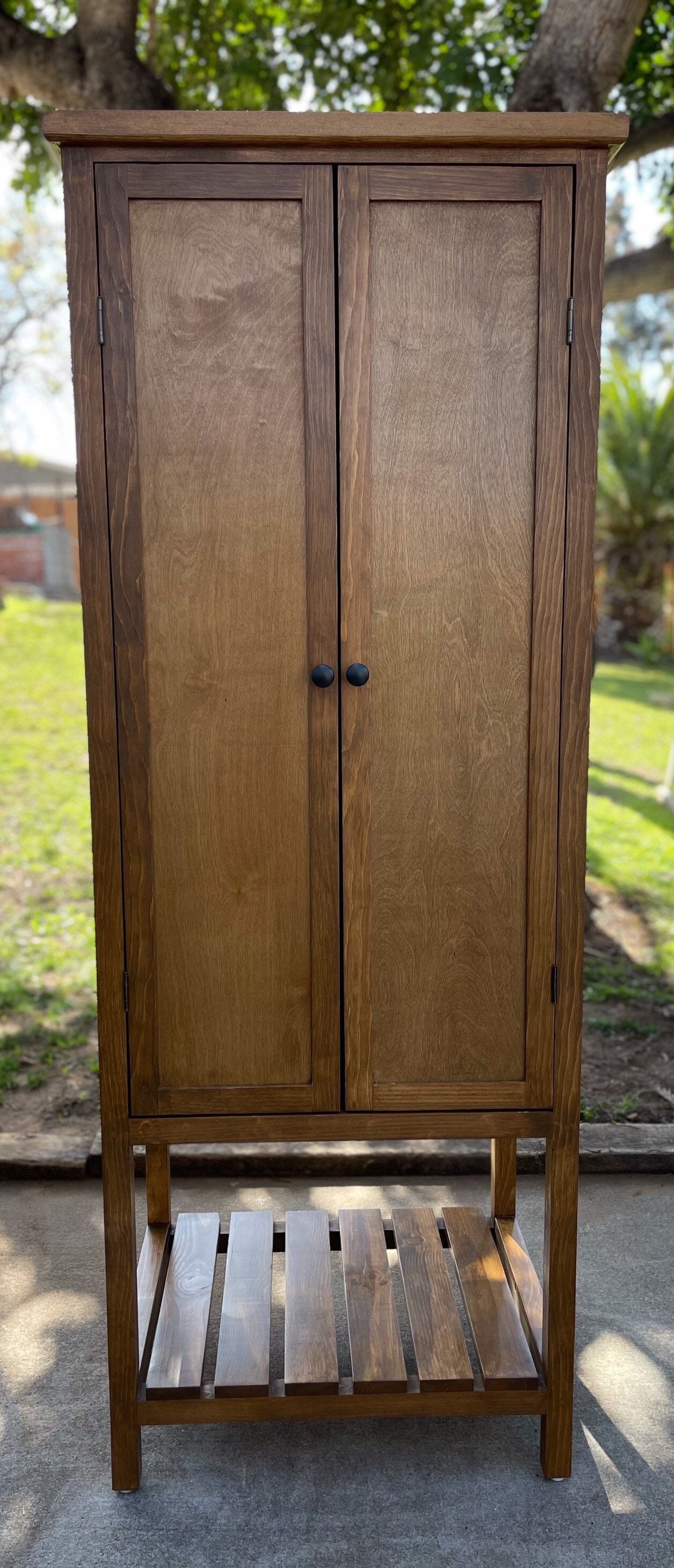 Custom Made Bathroom Linen Cabinet - Etsy