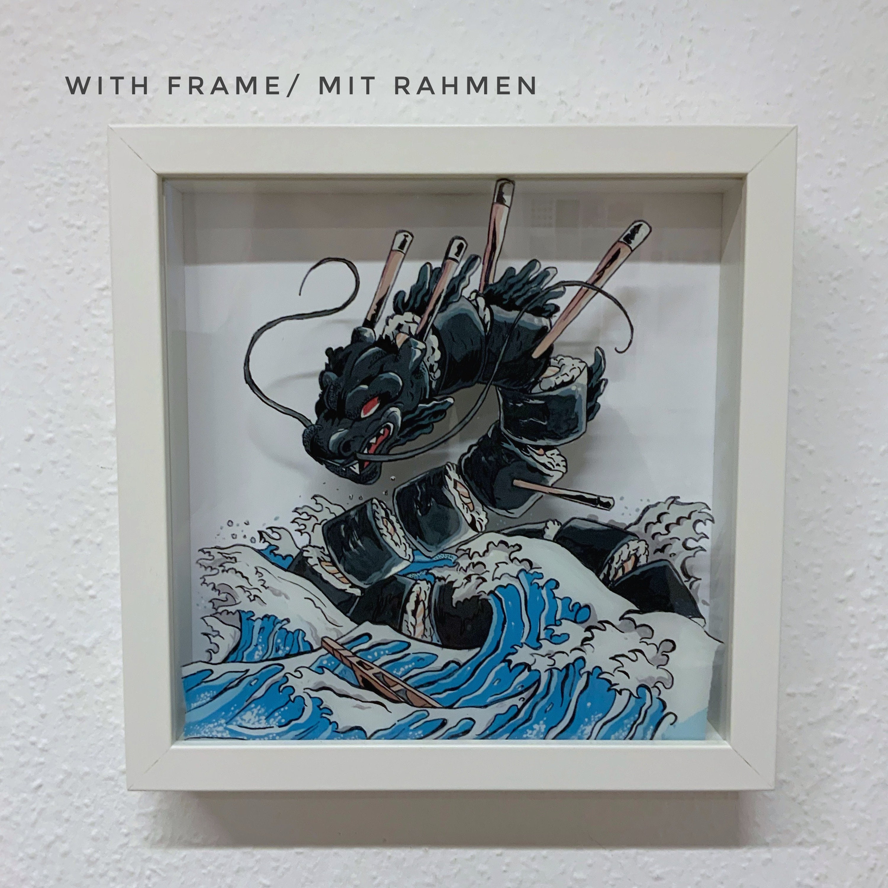 Glasspainting Anime Personalizado Etsy