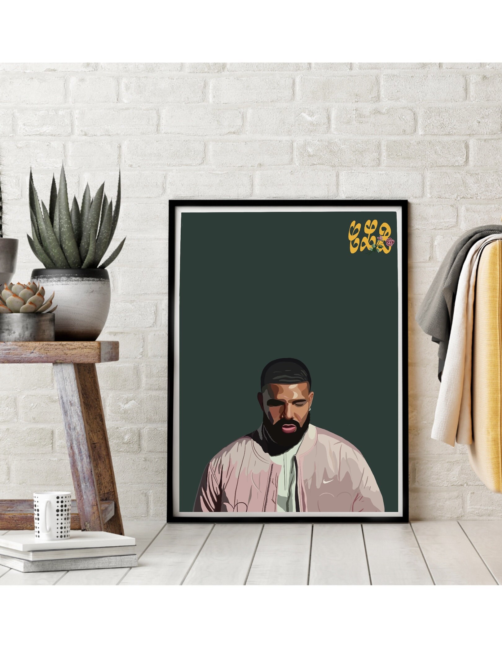 A2 Size Drake Certified Lover Boy Album Cover Wall Art